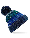 Beechfield Corkscrew Pom Pom Beanie | Unisex | Heavyweight Cable Knit | 15 Colours | One Size - Hat - Logo Free Clothing