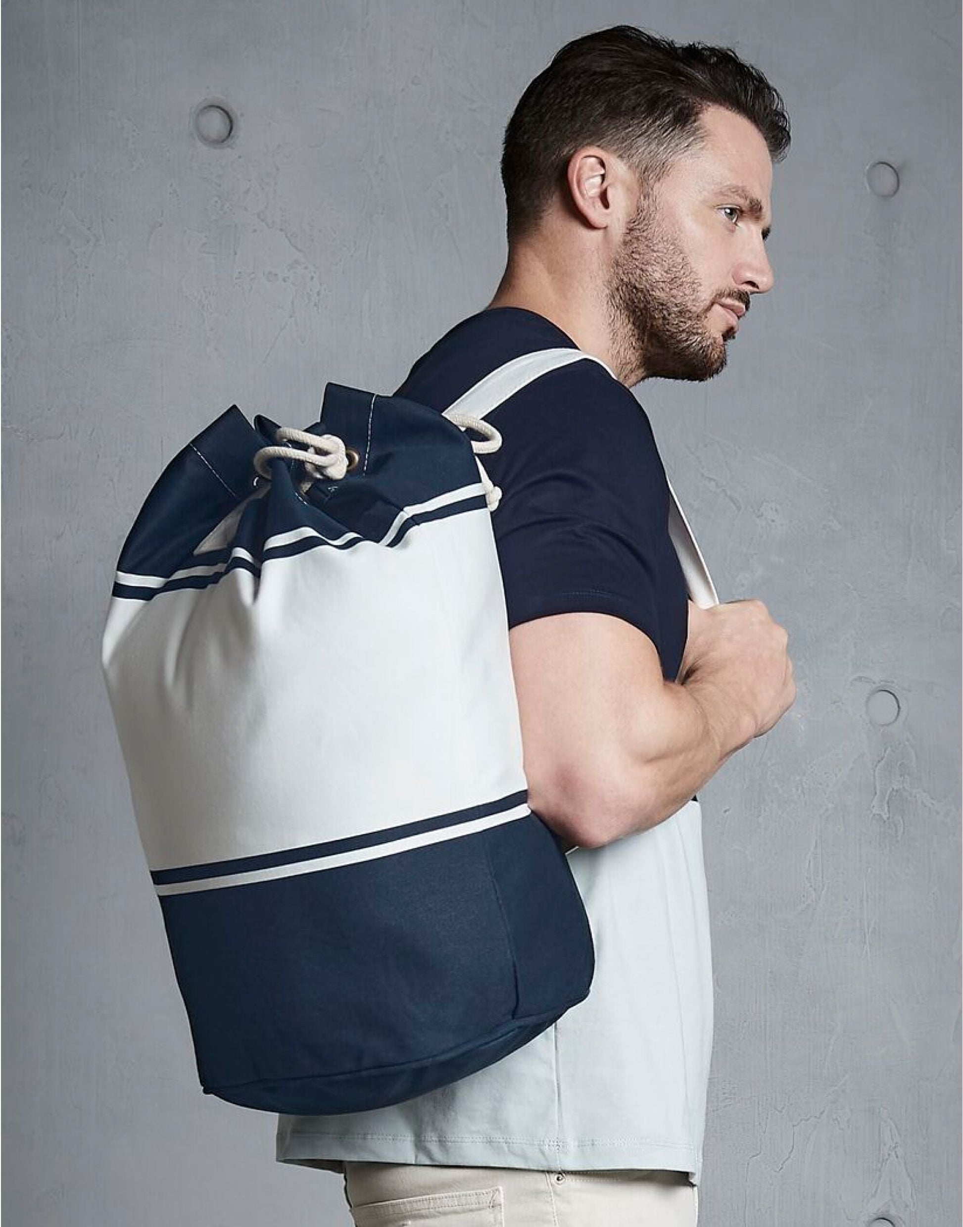 Quadra | Canvas Duffel | Logo Free Clothing