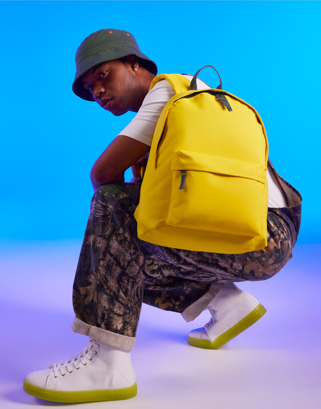 BagBase | Original Fashion Backpack | Logo Free Clothing