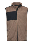 Tee Jays Mens Mountain Fleece Gilet | Heavyweight Body Warmer | 3 Colours | XS-3XL - Gilet - Logo Free Clothing
