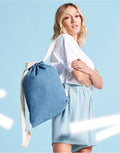 BagBase | Denim Gymsac | Logo Free Clothing