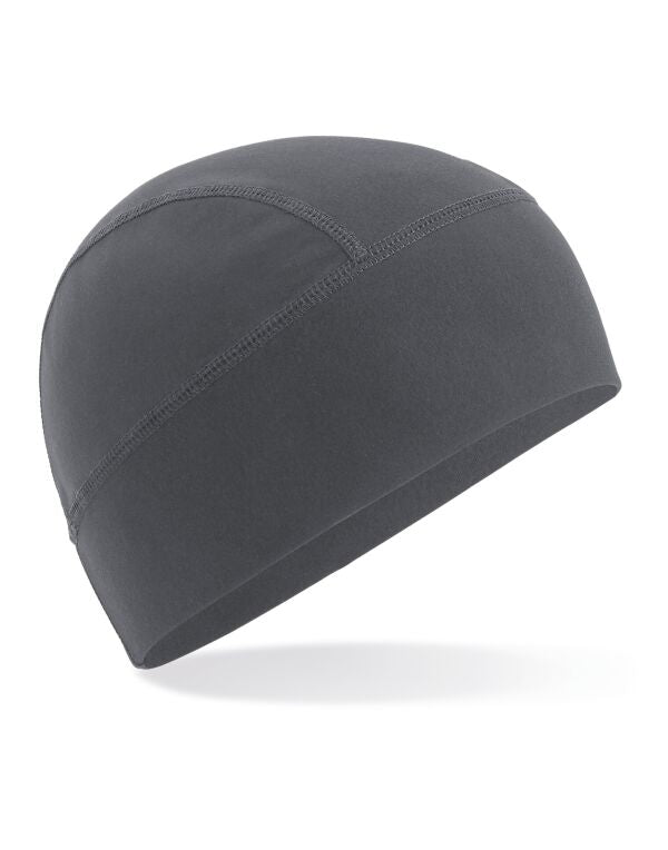 Beechfield Softshell Sports Tech Beanie | Unisex | Breathable | Black or Grey | One Size - Hat - Logo Free Clothing