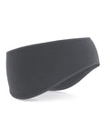 Beechfield Softshell Sports Tech Headband | Unisex | Breathable | Black or Grey | One Size - Hat - Logo Free Clothing