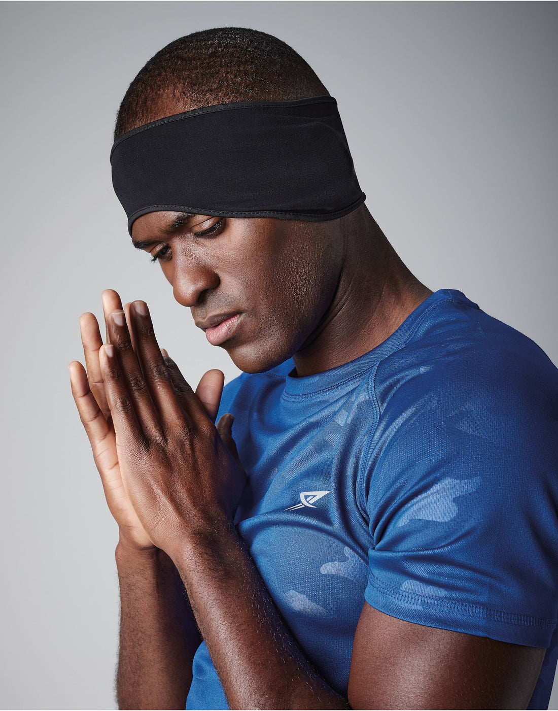 Beechfield Softshell Sports Tech Headband | Unisex | Breathable | Black or Grey | One Size - Hat - Logo Free Clothing