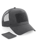 Beechfield Patch Snapback Trucker Cap | Unisex | 5 Panel | 5 Colours | One Size - Hat - Logo Free Clothing