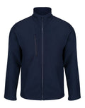 Regatta Ablaze Mens 3-Layer Softshell Jacket | Waterproof | Black or Navy | S-3XL - Winter Jacket - Logo Free Clothing