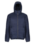 Regatta Honestly Made Mens Recycled Thermal Jacket | Hooded | Insulated | Black or Navy | S-3XL - Summer Jacket - Logo Free Clothing