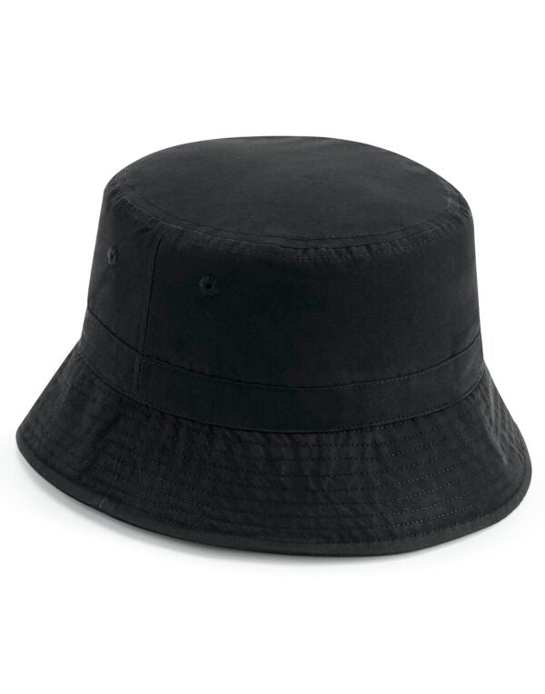 Beechfield Recycled Polyester Bucket Hat  | Unisex | Toggle Adjust | 4 Colours | S-XL - Hat - Logo Free Clothing