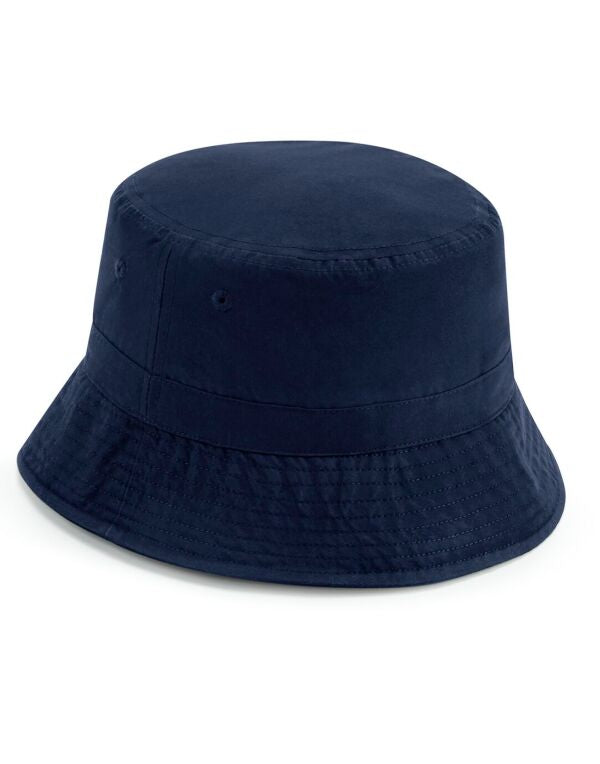 Beechfield Recycled Polyester Bucket Hat  | Unisex | Toggle Adjust | 4 Colours | S-XL - Hat - Logo Free Clothing