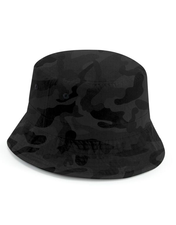 Beechfield Recycled Polyester Bucket Hat  | Unisex | Toggle Adjust | 4 Colours | S-XL - Hat - Logo Free Clothing