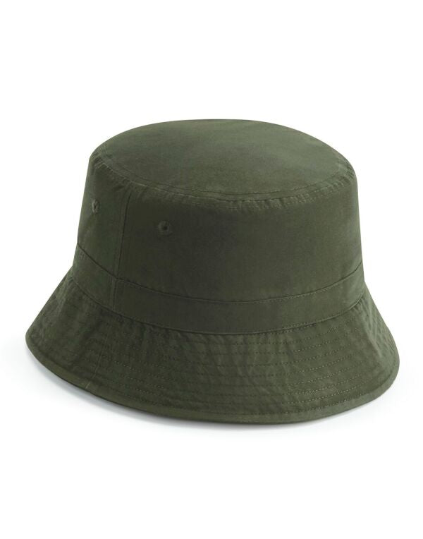 Beechfield Recycled Polyester Bucket Hat  | Unisex | Toggle Adjust | 4 Colours | S-XL - Hat - Logo Free Clothing