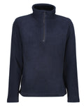 Regatta Honestly Made Mens Recycled Half Zip Fleece | Lightweight | Navy or Black | S-3XL - Fleece - Logo Free Clothing