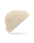 Beechfield Harbour Beanie | Unisex | Ribbed | Cuffed | 12 Colours | One Size - Hat - Logo Free Clothing