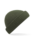 Beechfield Harbour Beanie | Unisex | Ribbed | Cuffed | 12 Colours | One Size - Hat - Logo Free Clothing