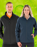 Result Genuine Recycled | Ladies Recycled 2-Layer Softshell | Logo Free Clothing