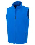 Result Recycled 2-Layer Mens Softshell Gilet | Sustainable Body Warmer | 4 Colours | S-3XL - Gilet - Logo Free Clothing
