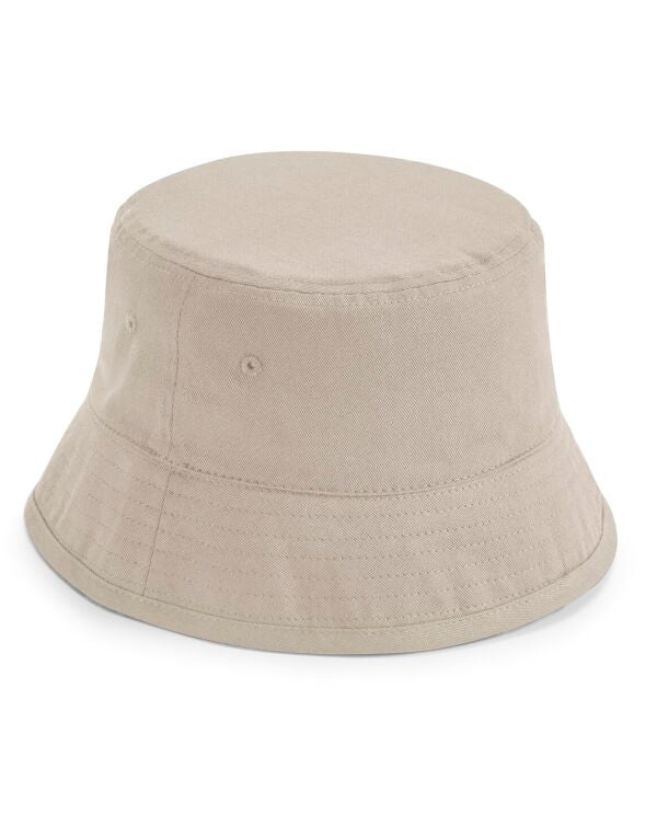 Beechfield EarthAware® Organic Cotton Bucket Hat | Unisex | UPF 50+ | 4 Colours | S-XL - Hat - Logo Free Clothing