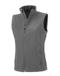 Result Recycled 2-Layer Ladies Softshell Gilet | Sustainable Body Warmer | 4 Colours | XS-2XL - Gilet - Logo Free Clothing
