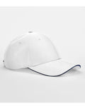 Beechfield Team Sports-Tech Cap | Unisex | 6 Panel | Sandwich Peak | 7 Colours | One Size - Hat - Logo Free Clothing