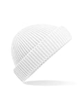 Beechfield Harbour Beanie | Unisex | Ribbed | Cuffed | 12 Colours | One Size - Hat - Logo Free Clothing