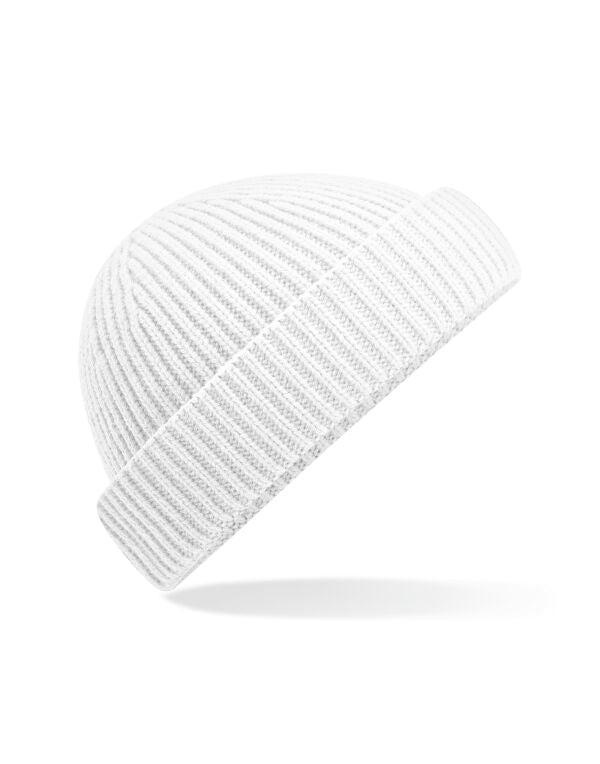 Beechfield Harbour Beanie | Unisex | Ribbed | Cuffed | 12 Colours | One Size - Hat - Logo Free Clothing