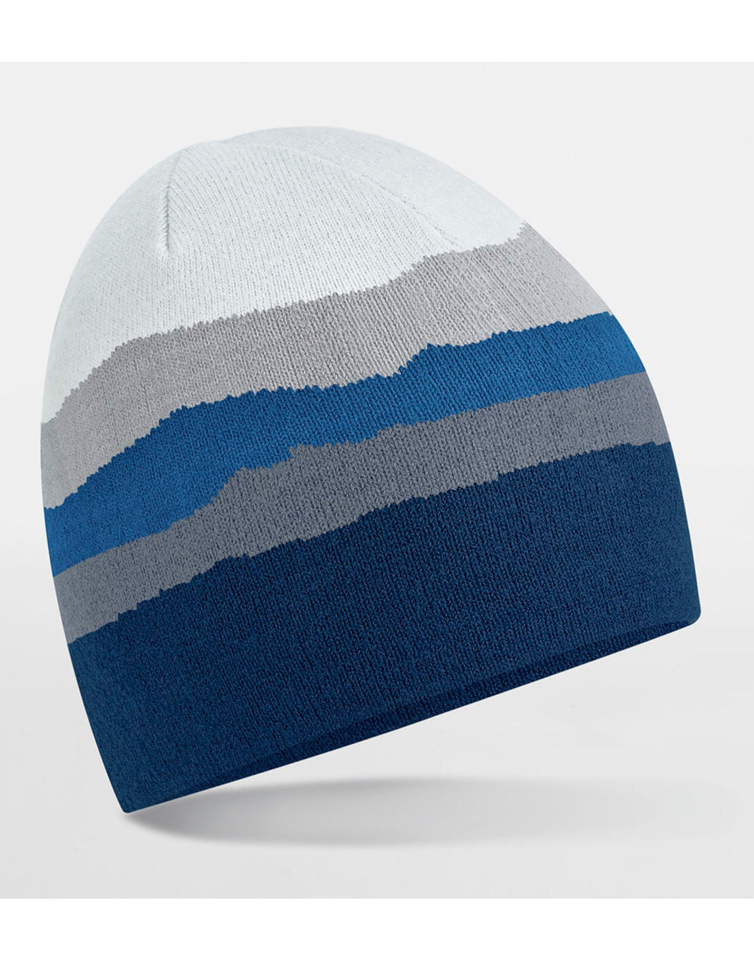 Beechfield Mountain Peaks Pull On Beanie | Unisex | Recycled | 4 Colours | One Size - Hat - Logo Free Clothing