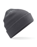 Beechfield Organic Cotton Waffle Beanie | Unisex | Breathable | 5 Colours | One Size - Hat - Logo Free Clothing