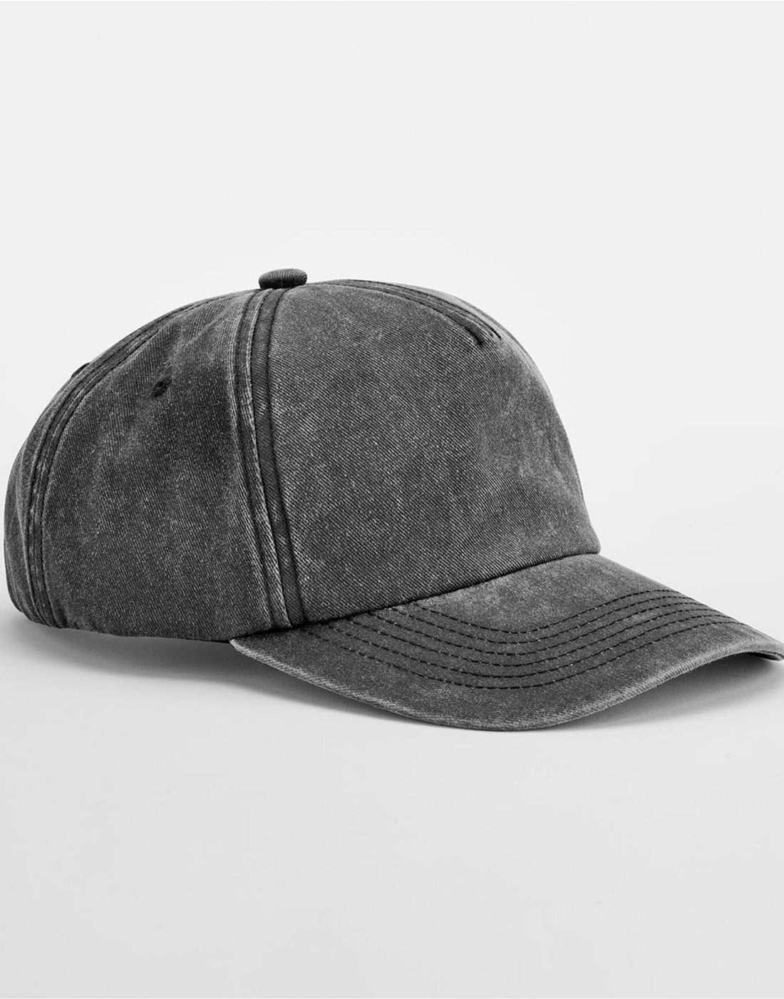 Beechfield Relaxed 5 Panel Vintage Cap | Unisex | Cotton | 5 Washed Colours | One Size - Hat - Logo Free Clothing