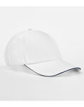 Beechfield EarthAware® Organic 5 Panel Cap | Sandwich Peak | Unisex | 7 Colours | One Size - Hat - Logo Free Clothing
