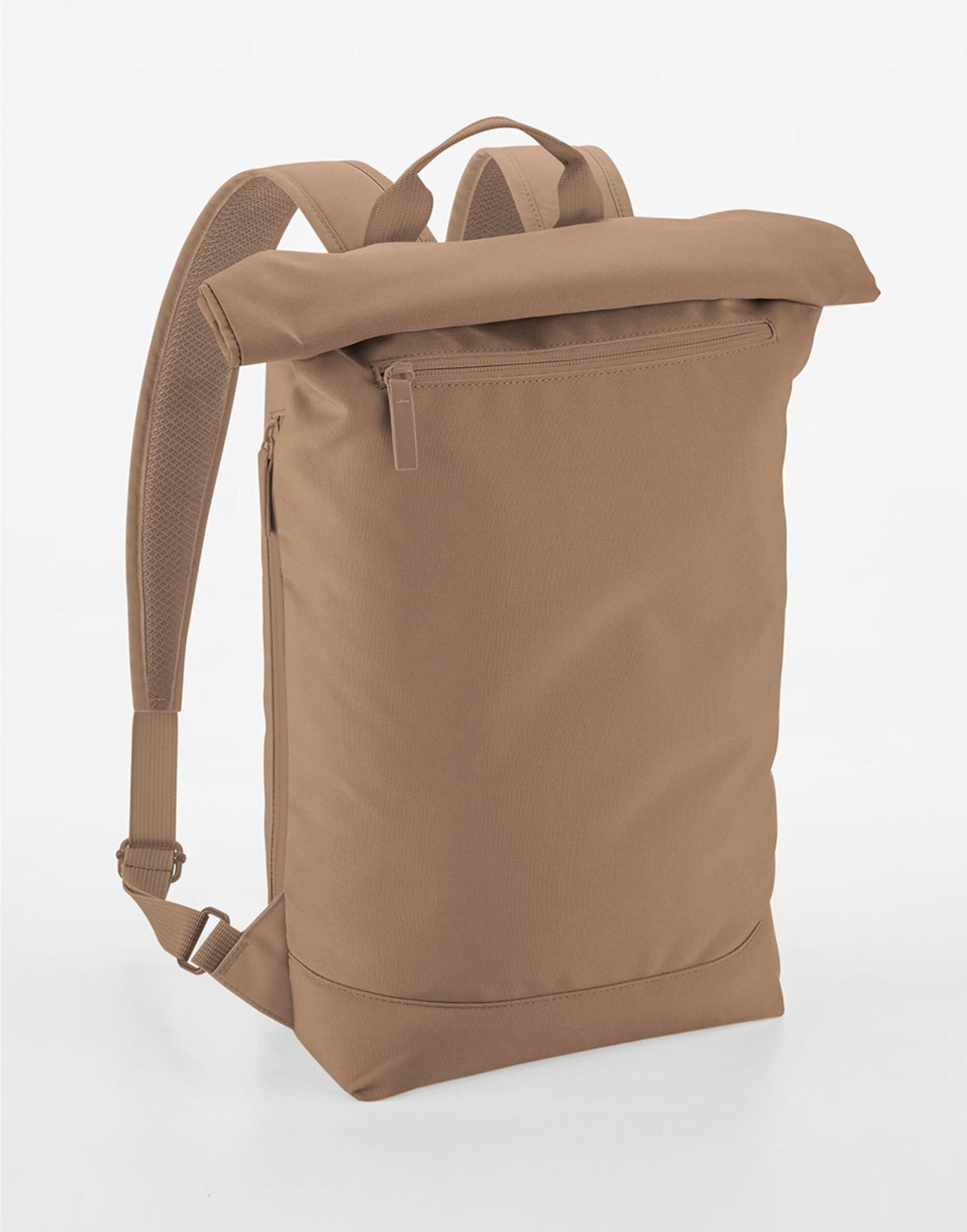 BagBase | Simplicity Roll Top Backpack Lite | Logo Free Clothing