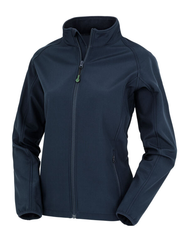 Result Recycled Ladies Softshell Jacket | Showerproof | Soft Feel | 4 Colours | XS-2XL - Summer Jacket - Logo Free Clothing