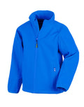 Result Recycled Junior Softshell Jacket | Showerproof | Soft Feel | 4 Colours | Ages 4-14 - Summer Jacket - Logo Free Clothing
