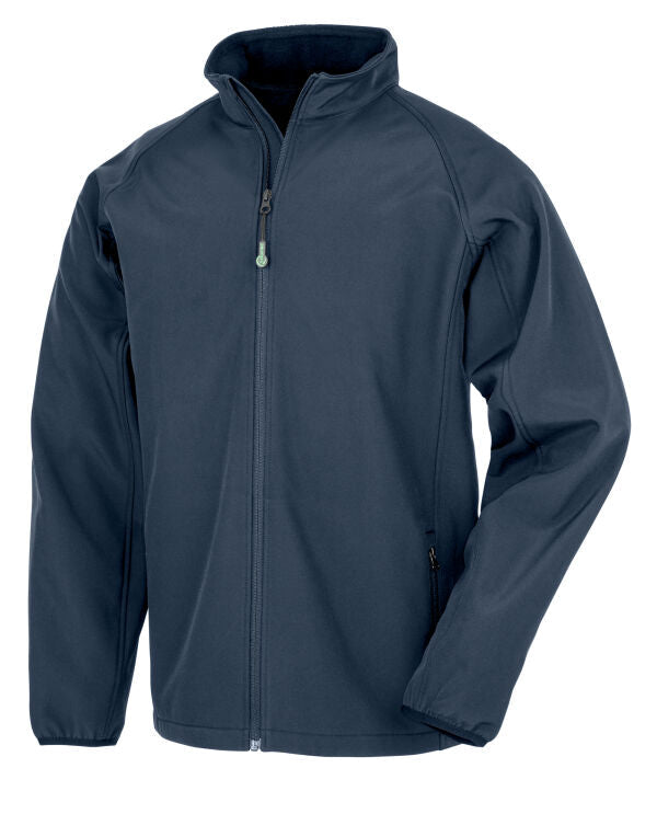 Result Recycled Mens Softshell Jacket | Showerproof | Soft Feel | 4 Colours | S-3XL - Summer Jacket - Logo Free Clothing