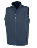 Result Recycled 2-Layer Mens Softshell Gilet | Sustainable Body Warmer | 4 Colours | S-3XL - Gilet - Logo Free Clothing