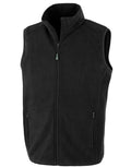 Result Recycled Unisex Fleece Gilet | Dense Knit Body Warmer | Black or Navy | XS-4XL - Gilet - Logo Free Clothing