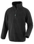 Result Recycled Junior Microfleece Top | Lightweight Half Zip Fleece | 3 Colours | Ages 4-14 - Fleece - Logo Free Clothing