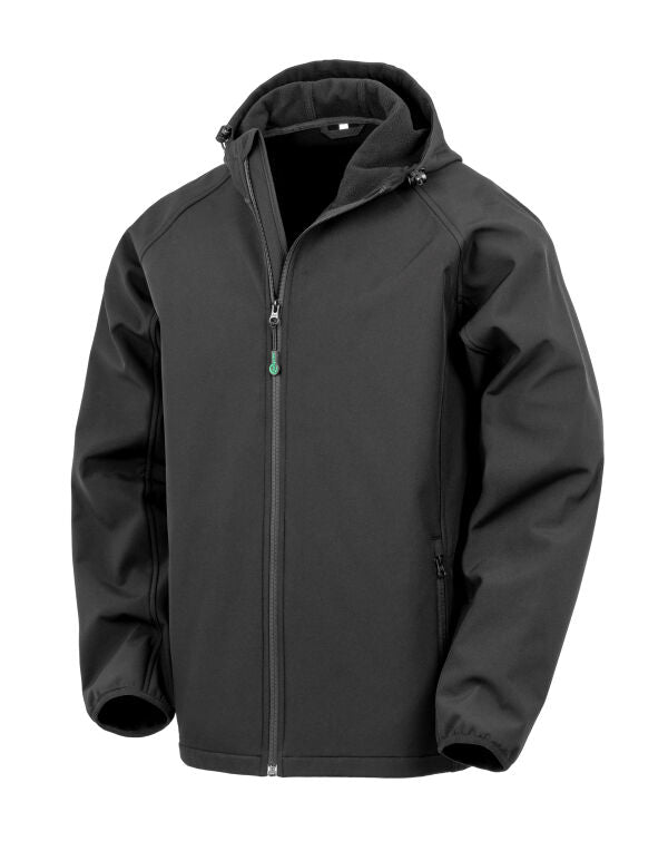 Result Genuine Recycled | Recycled Hood Softshell | Logo Free Clothing
