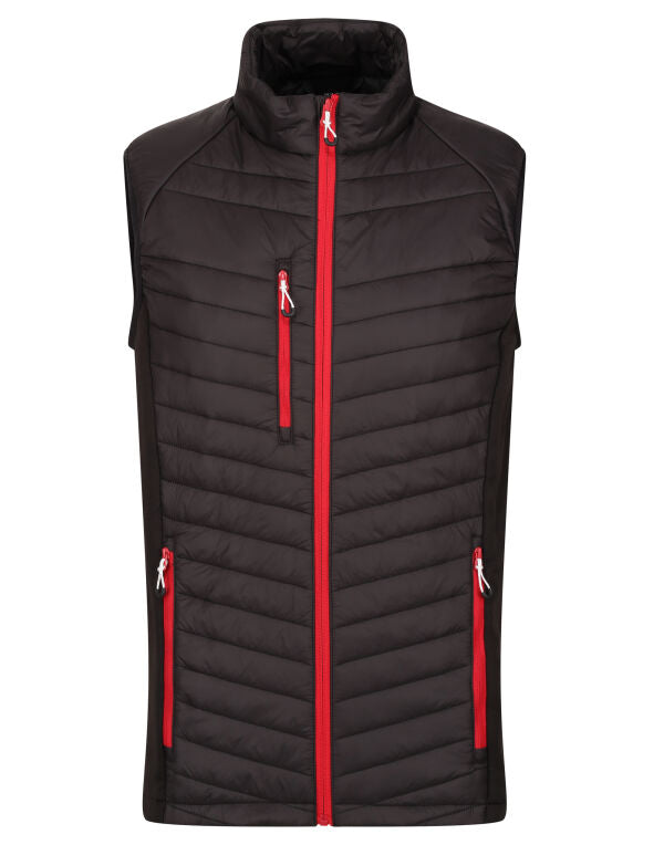 Regatta Navigate Mens Hybrid Gilet | Quilted Stretch Body Warmer | 7 Colours | S-3XL - Gilet - Logo Free Clothing