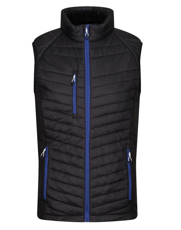 Regatta Navigate Mens Hybrid Gilet | Quilted Stretch Body Warmer | 7 Colours | S-3XL - Gilet - Logo Free Clothing