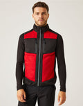 Regatta E-Volve Mens Knit Effect Stretch Gilet | Fleece Body Warmer | 4 Colours | XS-3XL - Gilet - Logo Free Clothing