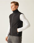 Regatta Ascender Mens Softshell Gilet | Fleece Lined Stretch Body Warmer | 3 Colours | S-3XL - Gilet - Logo Free Clothing