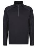 Regatta Core Stretch Mens Half Zip Midlayer Top | Lightweight | Recycled | 3 Colours | S-3XL - Sweatshirt - Logo Free Clothing