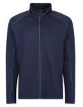 Regatta Core Stretch Mens Full Zip Midlayer Top | Lightweight | Recycled | 3 Colours | S-3XL - Sweatshirt - Logo Free Clothing