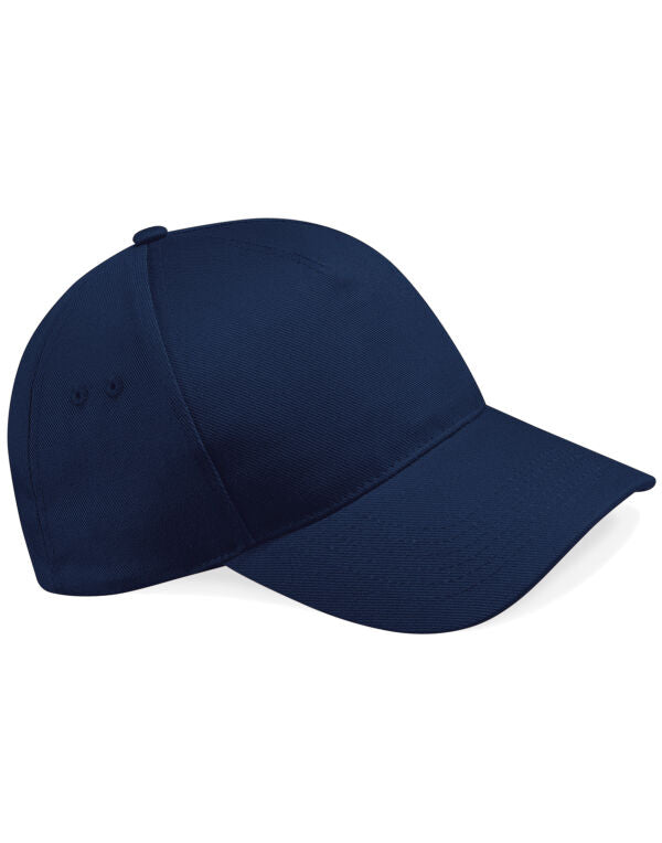Beechfield Ultimate 5 Panel Cap | Unisex | Cotton Drill | 10 Colours | One Size - Hat - Logo Free Clothing