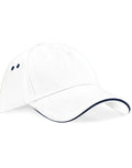 Beechfield Ultimate Sandwich Peak Cap | Unisex | Cotton Drill | 14 Colours | One Size - Hat - Logo Free Clothing