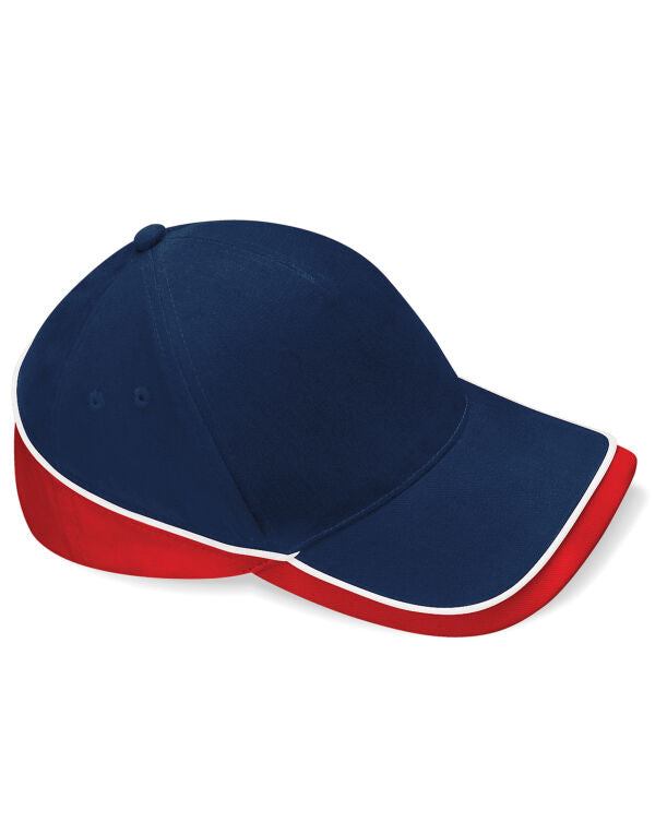 Beechfield Teamwear Competition Cap | Unisex | Cotton | Two-tone | 15 Colours | One Size - Hat - Logo Free Clothing