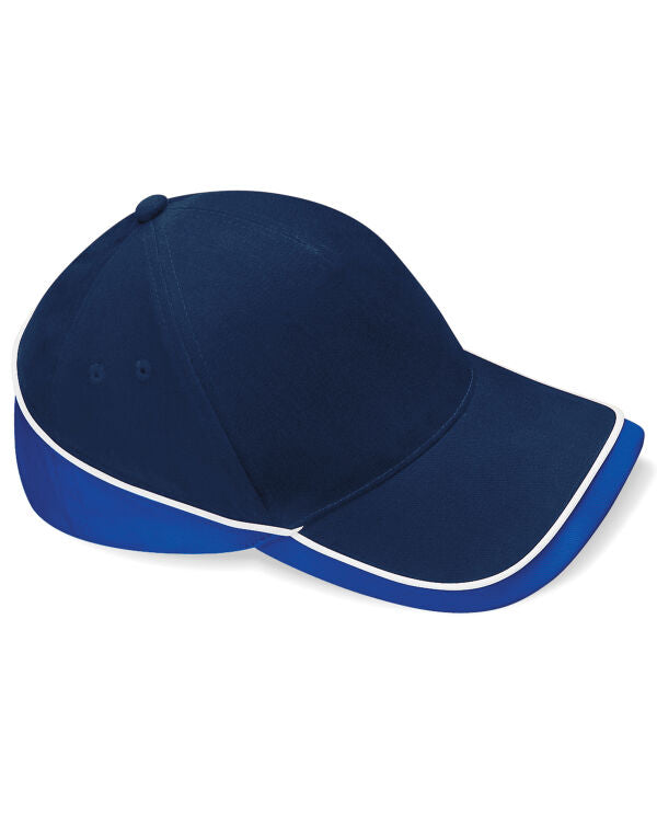 Beechfield Teamwear Competition Cap | Unisex | Cotton | Two-tone | 15 Colours | One Size - Hat - Logo Free Clothing