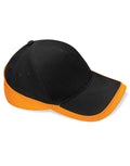 Beechfield Teamwear Competition Cap | Unisex | Cotton | Two-tone | 15 Colours | One Size - Hat - Logo Free Clothing