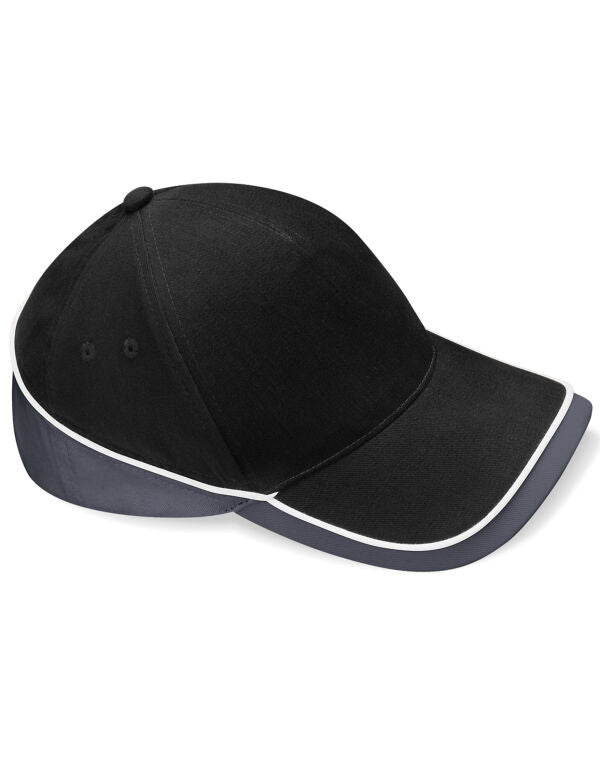 Beechfield Teamwear Competition Cap | Unisex | Cotton | Two-tone | 15 Colours | One Size - Hat - Logo Free Clothing