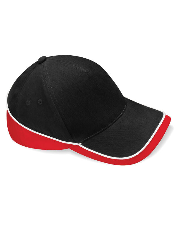 Beechfield Teamwear Competition Cap | Unisex | Cotton | Two-tone | 15 Colours | One Size - Hat - Logo Free Clothing